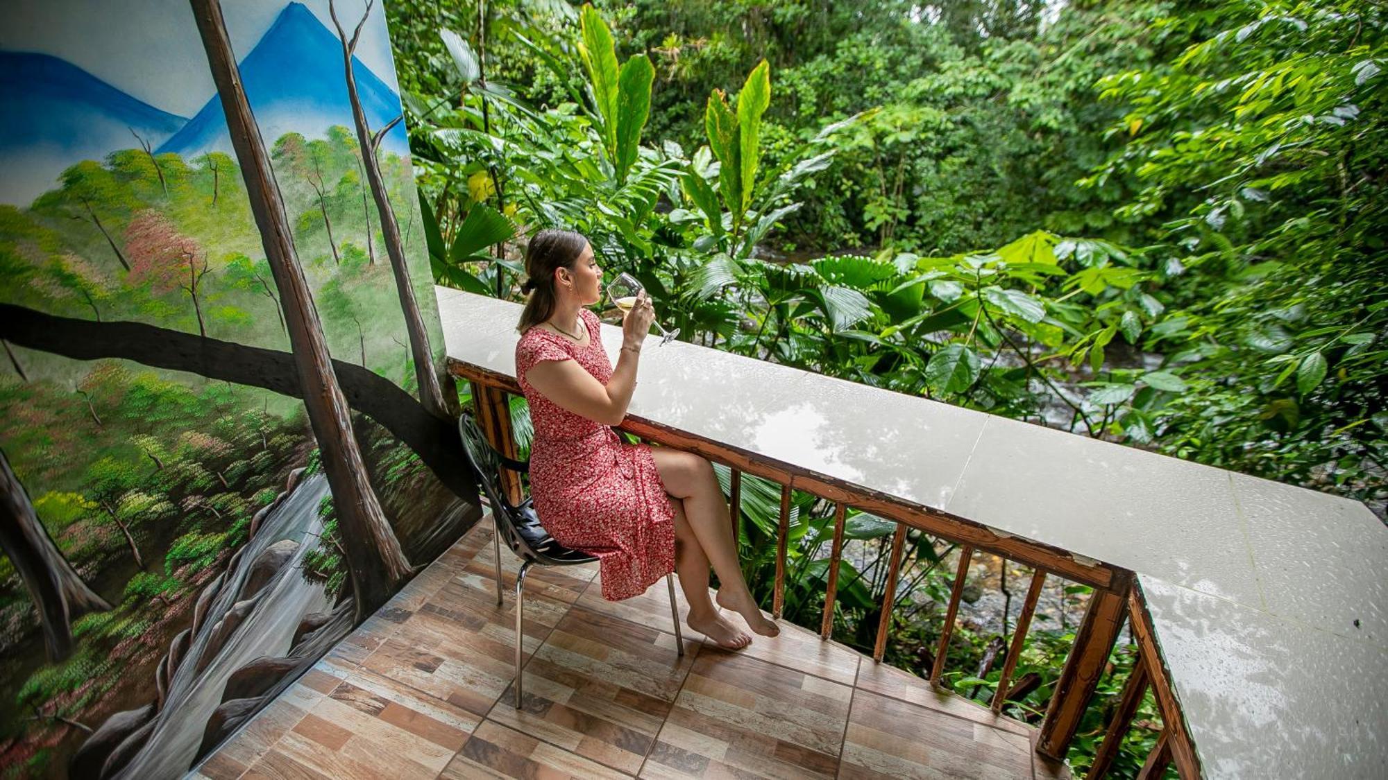 Cabanas Rio Escondido En La Fortuna Kültér fotó
